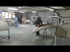 Treinzijde dak FRP bus carrosserieonderdelen geluidsisolatie en warmte-isolatie