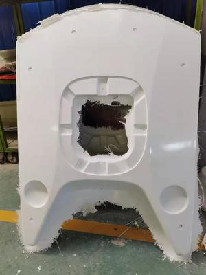 Hand-Lay-up Proces en Dekzeilbescherming voor de Kajuit van een Glasvezelboot