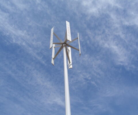 Verticale as met hoge sterkte tegen veroudering Windturbine blade voor onshore windpark