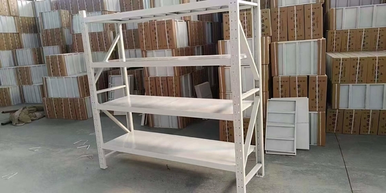 Fabriek Metalen Boltloze stapelrek Industrieel magazijnopslagrekken Planken voor rekken systeem