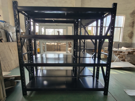 2000*600*2000mm Longspan Display Steel Shelving Medium Duty Stacking Racks &amp; Shelves Garage Storage Rack