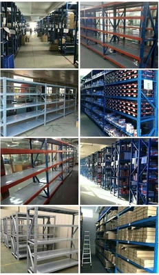 Hoge kwaliteit 300 kg/laag Supermarktplanken Gondola Dubbelzijdige metalen rekken voor winkels