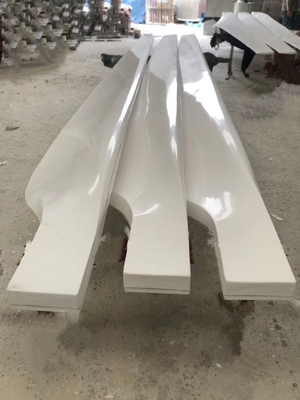 500 kg FRP windturbinebladen Twisted blade type gemaakt van vezelversterkt kunststof