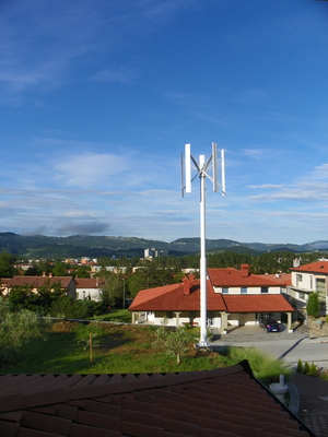 Verticale Glasvezelversterkte Windturbinebladen Geavanceerde Technologie voor Optimale Energieopwekking