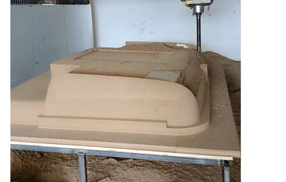 CNC-polyurethaanplaat MOLD/ Aanpasbaar FRP-vorm Gelcoat Verfoppervlak