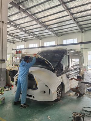 Hand-lay-up RTM SMC-technologie glasvezel behuizing met hoge duurzaamheid en Ge Coat- of verfoppervlak