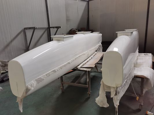 Fiberglass boot cabine wit glasvezel boot onderdelen met flexibiliteit om te vormen in verschillende vormen en zekerheid