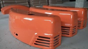 Fiberglass boot cabine wit glasvezel boot onderdelen met flexibiliteit om te vormen in verschillende vormen en zekerheid