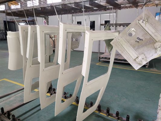 Aangepaste aanvraag Kleur Glasvezel Vrachtwagen Carrosseriepaneel voor Vrachtwagenpaneel Project