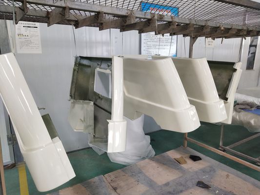 Aangepaste aanvraag Kleur Glasvezel Vrachtwagen Carrosseriepaneel voor Vrachtwagenpaneel Project