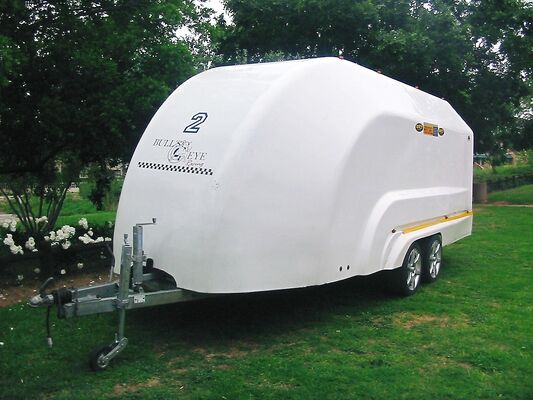Full One Mold RV Body Shell voor camper en caravan geïntegreerde glasvezel RV body shell, High Rigidity Camper Shell