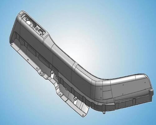 Custom SMC FRP Car Body Kits Fender Air Deflector Lichtgewicht Automotive Exterior