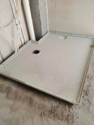 Waterdichte SMC Badkamer Wandset Geïntegreerde SMC Gevormde Badkamer Wandpaneel