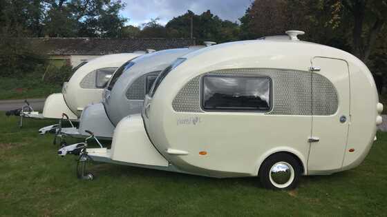 Duurzame RV-carrosserie van glasvezel voor reistrailer en camper