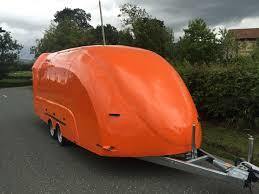 Duurzame RV-carrosserie van glasvezel voor reistrailer en camper