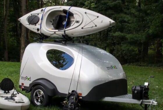 Eendelige gegoten RV-carrosserie, waterdicht en corrosiebestendig, aanpasbare FRP camper shell