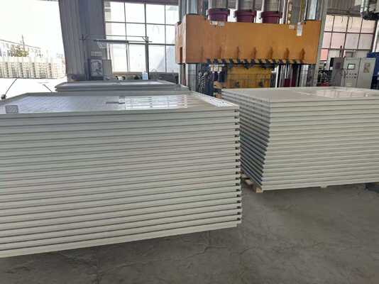 SMC douchebak/badkamerbasis uit één stuk Waterdichte SMC wandpanelen voor prefab badkamer