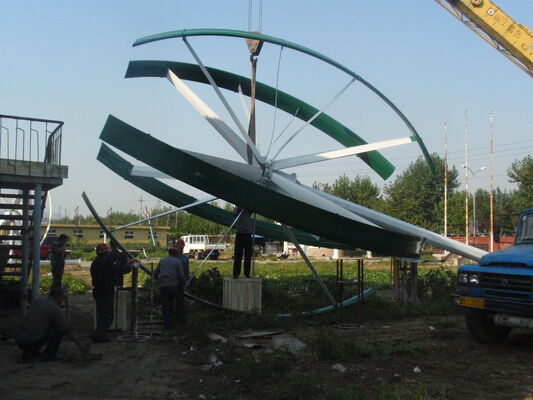 FRP-windmolens maatwerk glasvezel koolstofhybride windturbine rotorblad