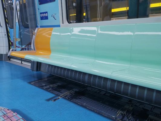 Aangepaste FRP bus carrosserie onderdelen met gelcoat oppervlak en 1 keer